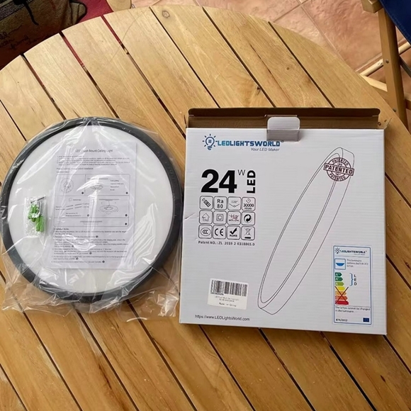 LED LIGHTS WORLD Flushed Lamp 24w - Picture 3 of 3